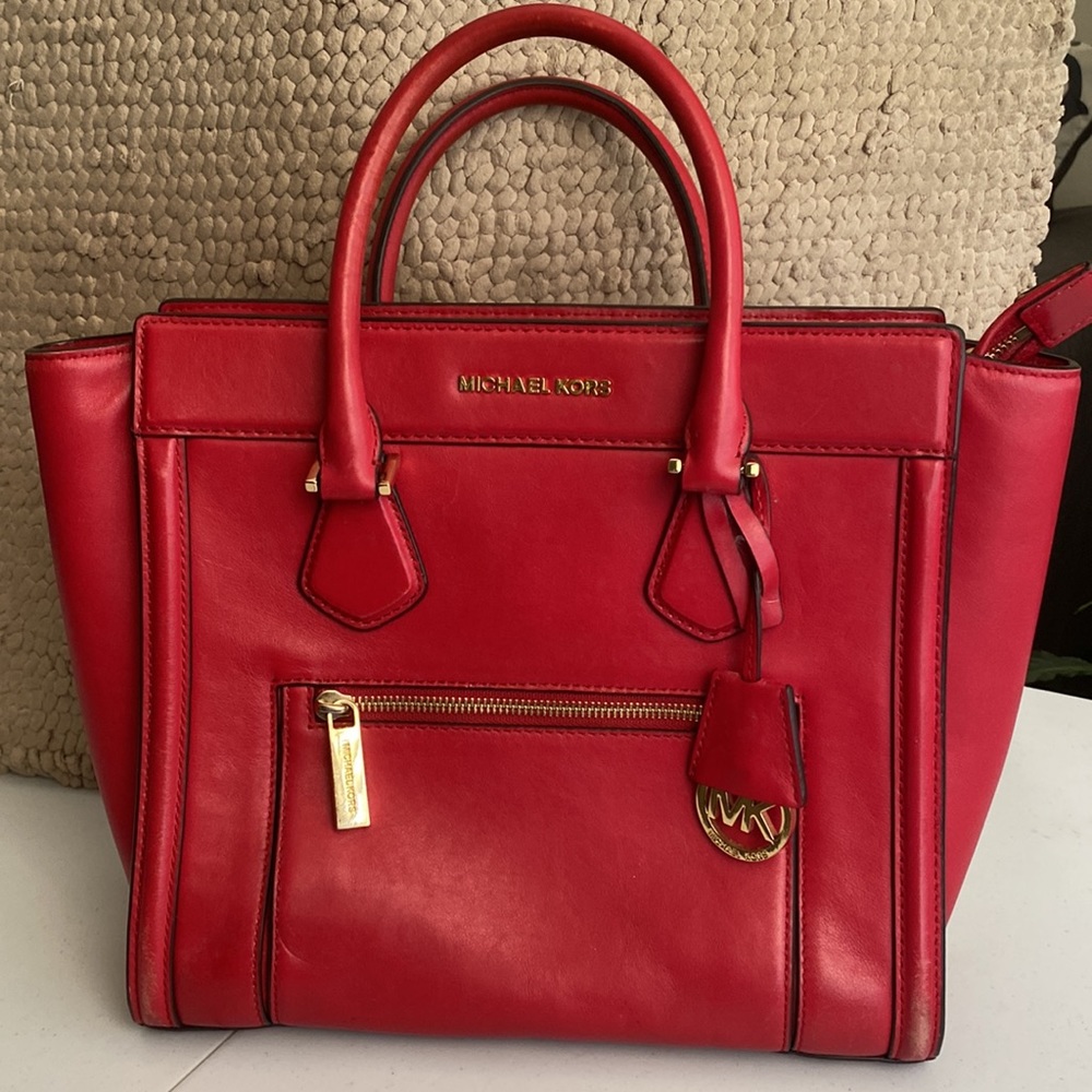 Michael Kors Red Purse